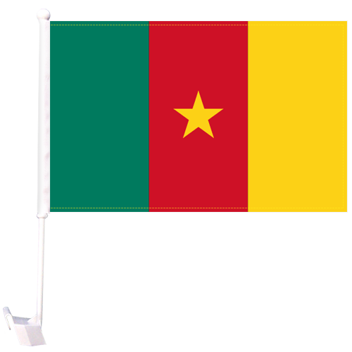 Country Car Flag Cameroon