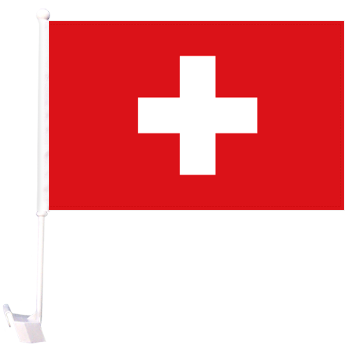 Country Car Flag Switzerland