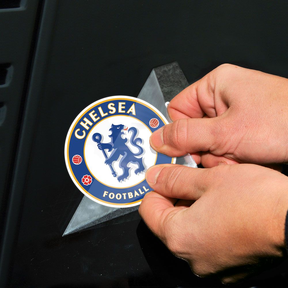 EPL Perf Cut Decal 4x4 Chelsea