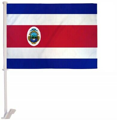 Country Car Flag Costa Rica