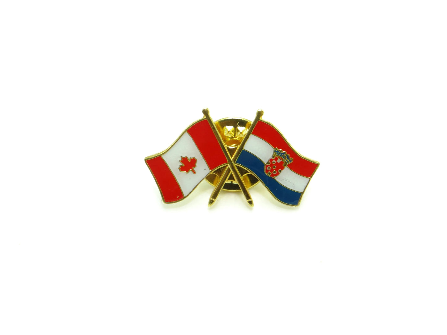 Country Lapel Pin Friendship Croatia