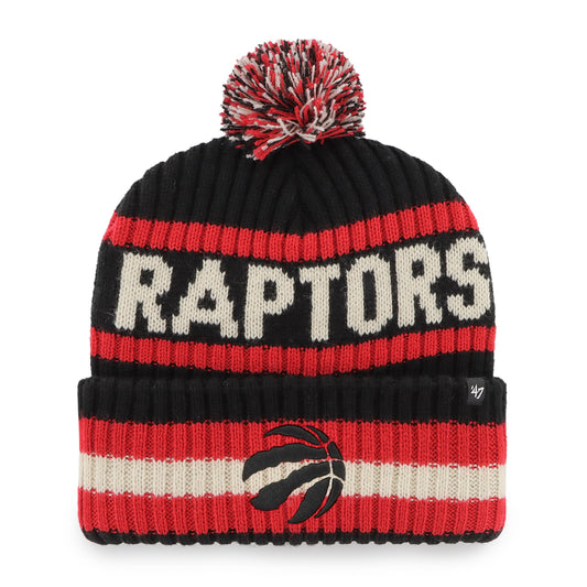 NBA Knit Hat Bering Cuff Raptors