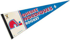 NHL Felt Premium Pennant Vintage Nordiques