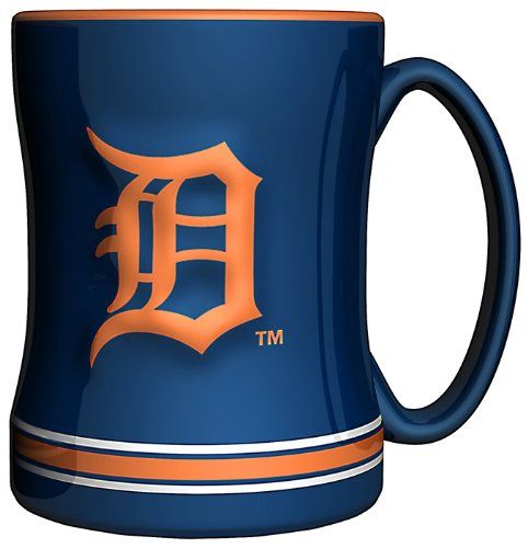 MLB Coffee Mug Sculpted Relief Tigers