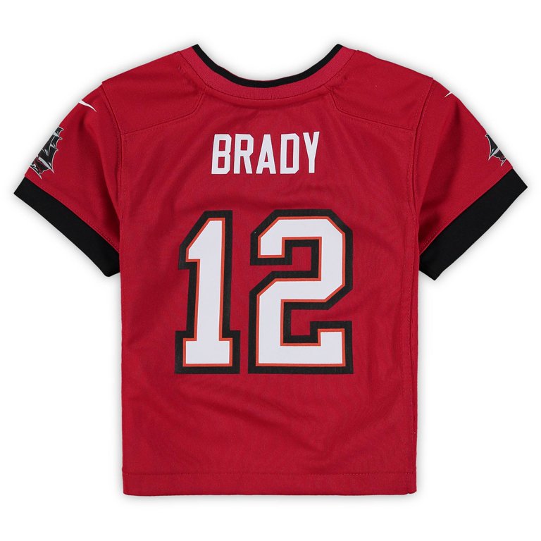 NFL Toddler Player Game Jersey Home Tom Brady Buccaneers