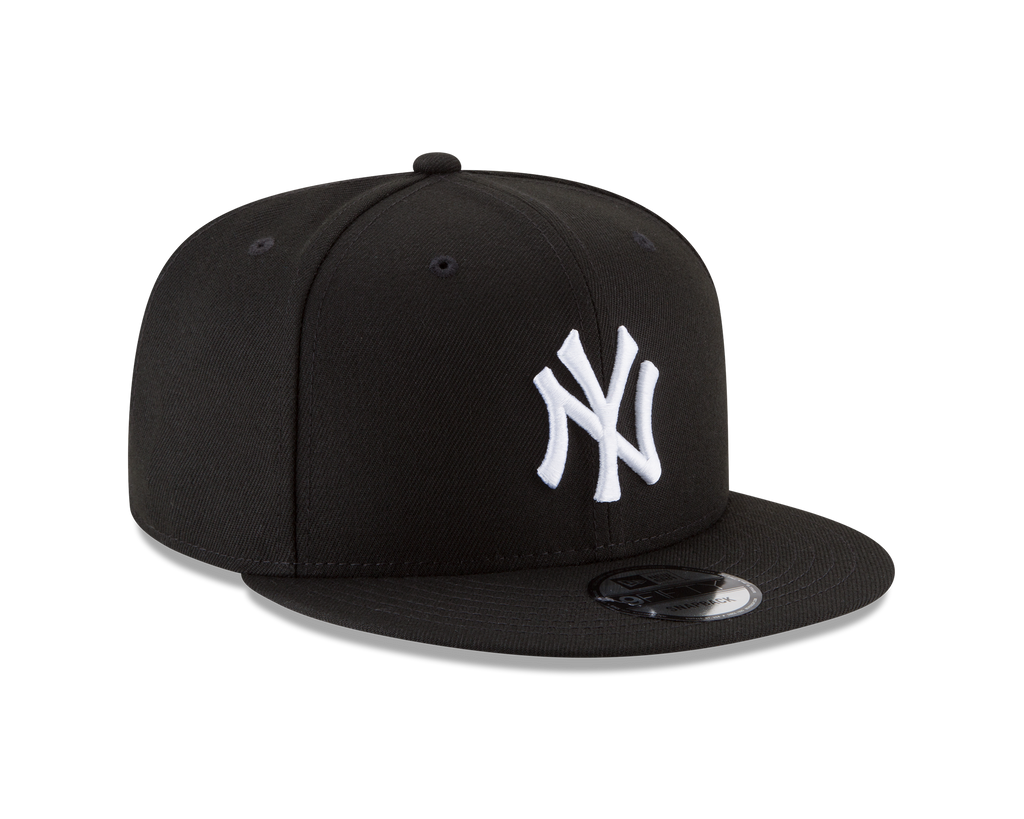 MLB Hat 950 Basic Snapback Black and White Yankees