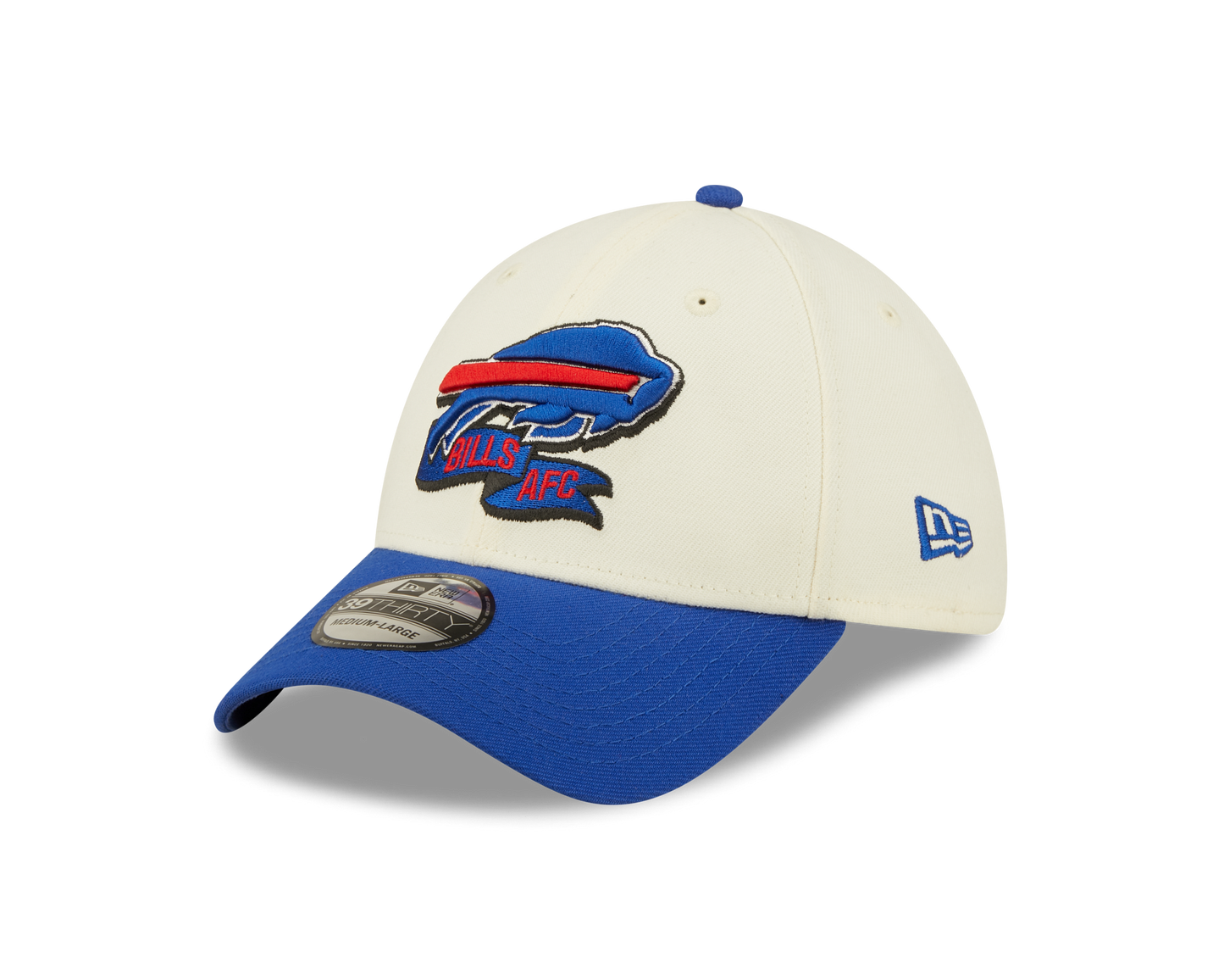 NFL Hat 3930 Sideline 2022 Cream Bills