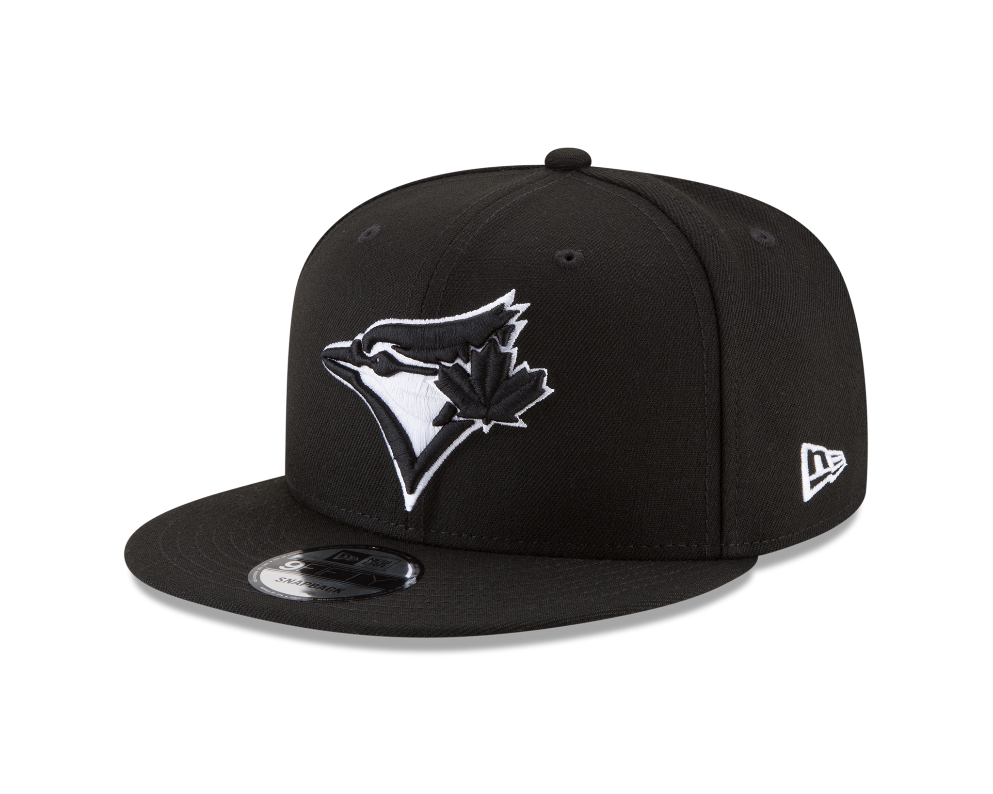 MLB Hat 950 Basic Snap Black and White Blue Jays