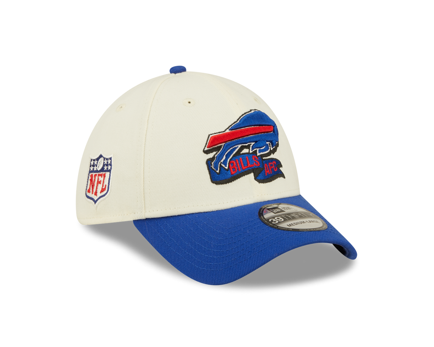 NFL Hat 3930 Sideline 2022 Cream Bills