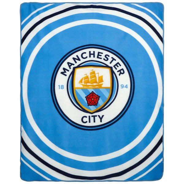 EPL Fleece Throw Pulse Manchester City FC