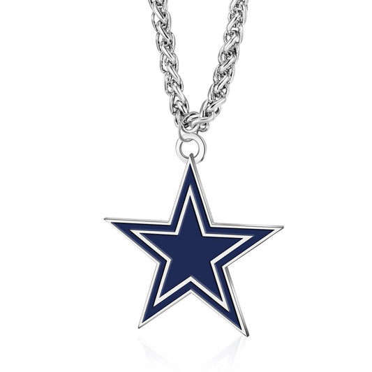 NFL Primary Team Logo Chain Necklace Cowboys