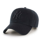 MLB Hat '47 Clean Up Black On Black Yankees