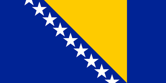 Country Flag 3x5 Bosnia (1998-Present)