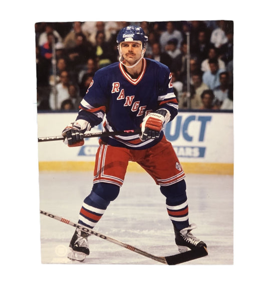 NHL 8X10 Vintage Player Photograph Mike Gartner Rangers