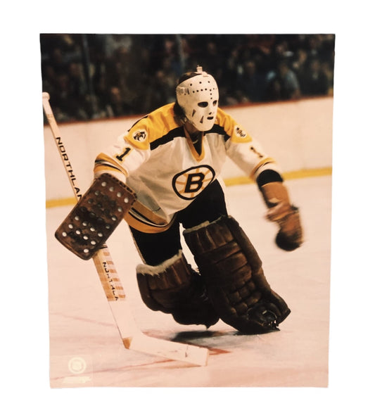 NHL 8x10 Vintage Player Photograph Gilles Gilbert Bruins