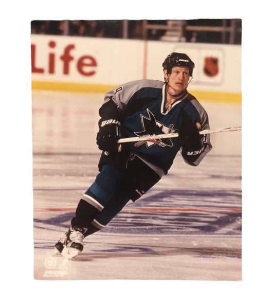 NHL 8x10 Vintage Player Photograph Adam Graves Sharks