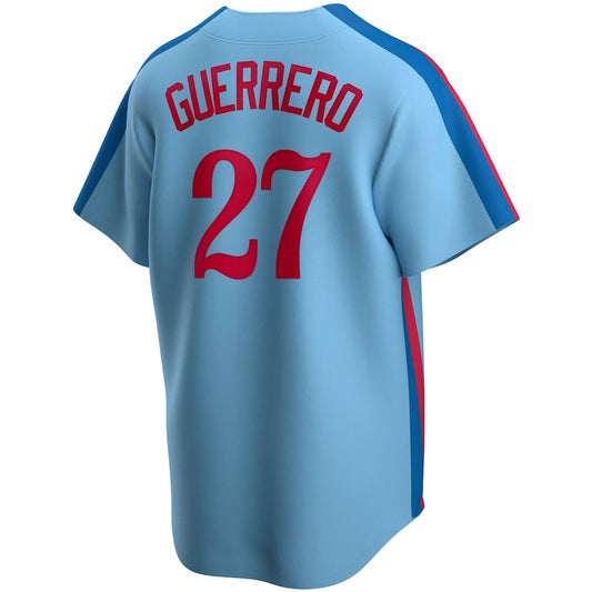 MLB Player Replica Cooperstown Jersey Road Vladimir Guerrero Expos