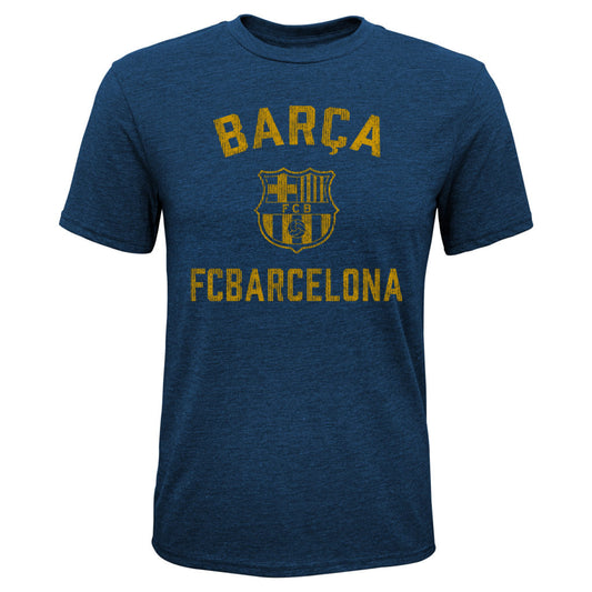 La Liga Youth T-Shirt Heathered FC Barcelona