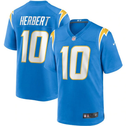 NFL Player Game Jersey Home Justin Herbert Chargers