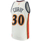 NBA Hardwood Classics Player 2009-10 Swingman Jersey Steph Curry Warriors (White)