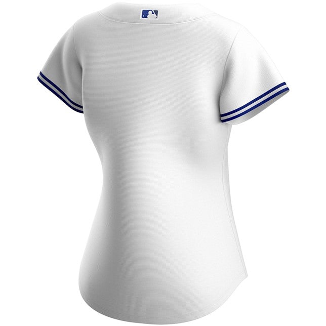 MLB Ladies Jersey Blank Home Blue Jays