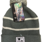 NHL Knit Hat Home Ice Beanie Cuff with Pom 2021 Kings