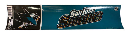 NHL Bumper Sticker Sharks