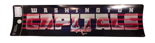 NHL Bumper Sticker Capitals