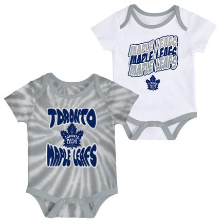 NHL Infant 2Pc Onesie Set Monterey Maple Leafs