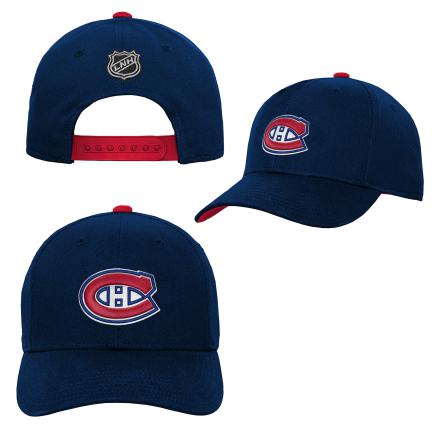 NHL Youth Hat Pre Curve Snapback Canadiens