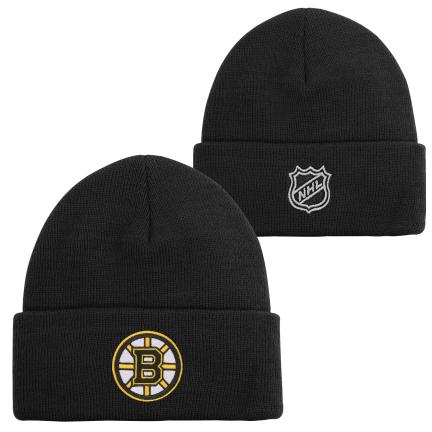 NHL Youth Knit Hat Cuffed Bruins