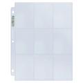 Ultra Pro Silver Series Hologram 9-Pocket Binder Pages (Single page)