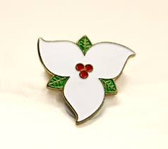 Trillium Lapel Pin