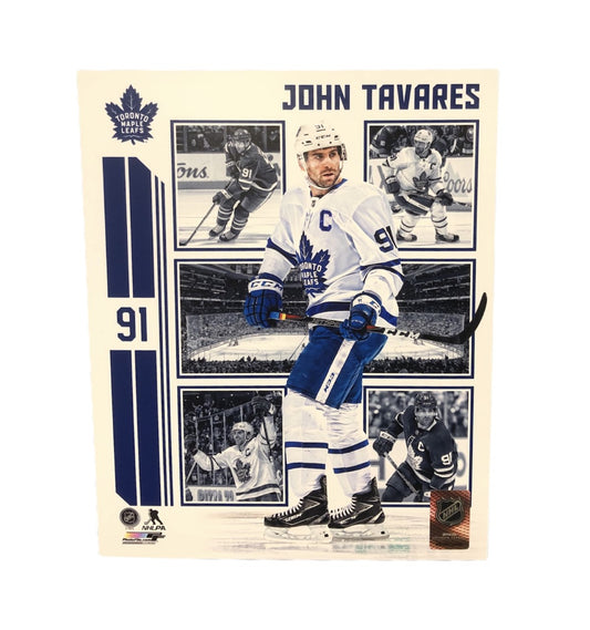 NHL 8x10 Player Photograph Collage John Tavares Maple Leafs