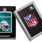 NFL Zippo Lighter Helmet Chrome Dolphins