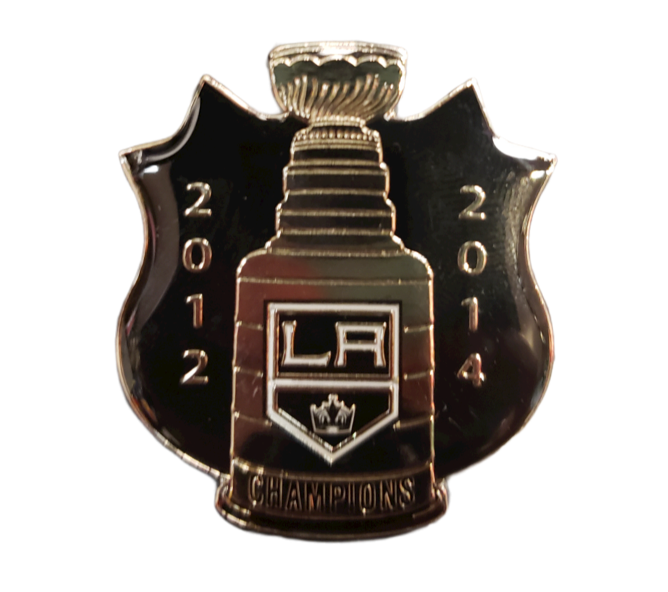 NHL Lapel Pin Stanley Cup Shield Kings