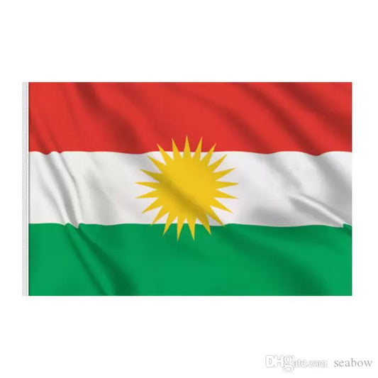 Regional Flag 3x5 Kurdistan