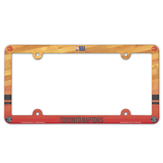 NBA License Plate Frame Plastic Raptors