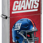 NFL Zippo Lighter Helmet Chrome Giants