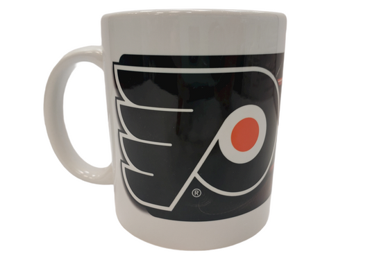 NHL Coffee Mug Subl. 11 Oz C-Handle White Flyers