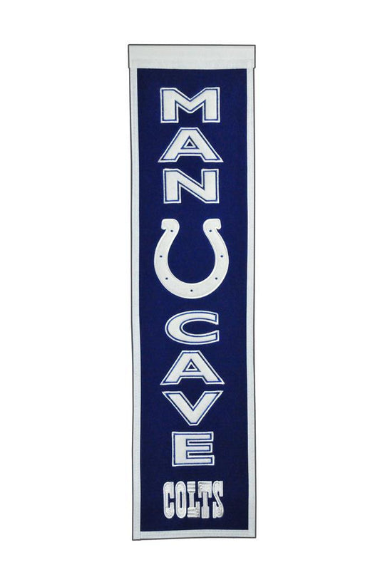 NFL Man Cave Banner Colts