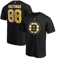 NHL Player T-Shirt Authentic Stack David Pastrnak Bruins