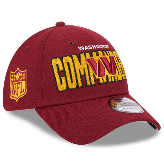NFL Hat 3930 Draft 2023 Colorwave Commanders