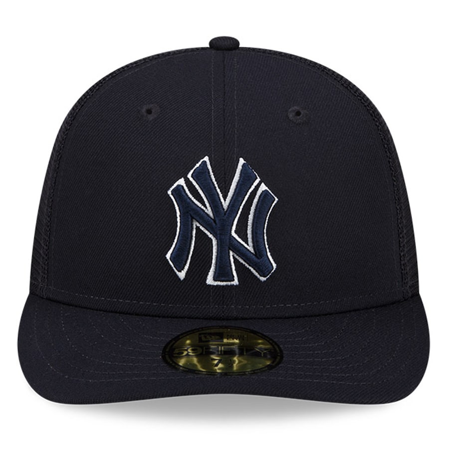 MLB Hat 5950 Trucker Batting Practice 2023 Yankees (Navy Blue)