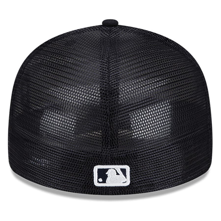 MLB Hat 5950 Trucker Batting Practice 2023 Yankees (Navy Blue)