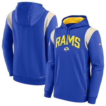 NFL Hoodie Pull Over Fleece Sideline 2022 Rams