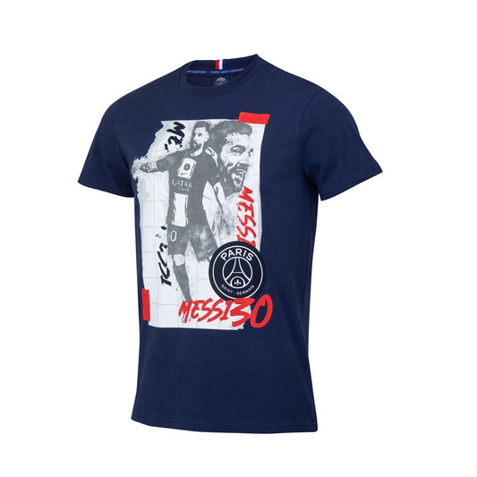 Ligue 1 Kids/Youth Player T-Shirt Graphic Lionel Messi PSG