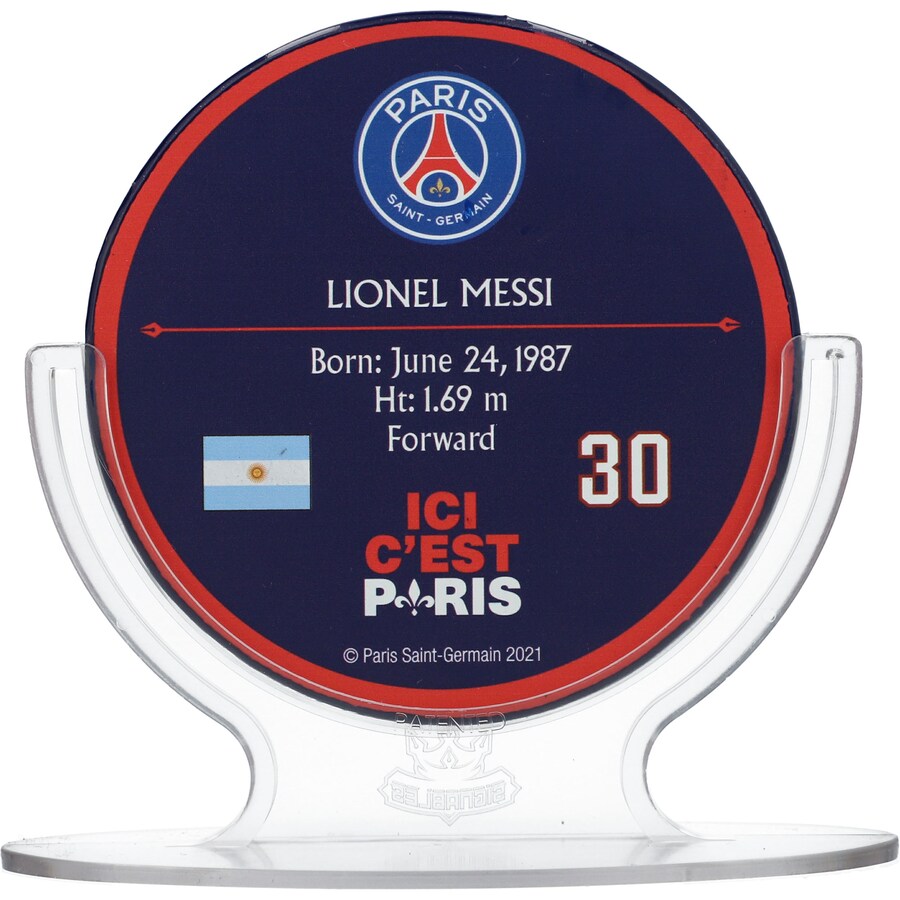 Ligue 1 Player Signature Collectibles Lionel Messi PSG