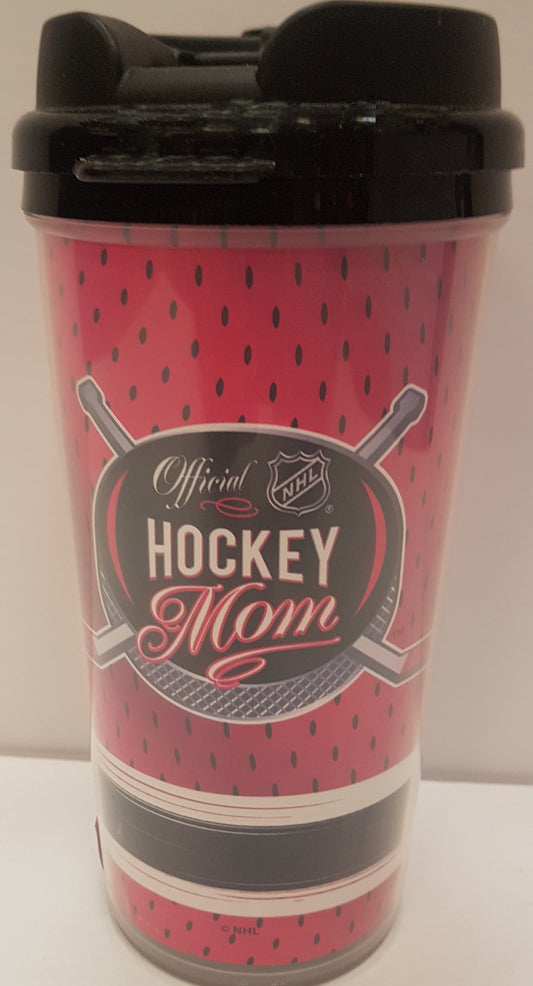 NHL Travel Mug Acrylic Tumbler Hockey Mom