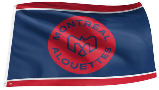 CFL Flag 3x5 Alouettes